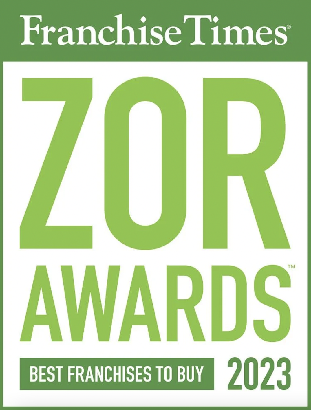 franchise times zor award